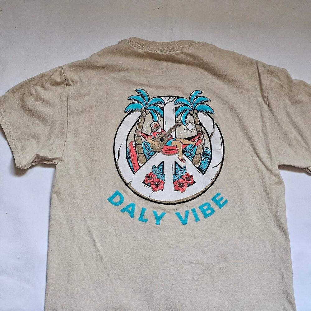 Preppy Pirate Men's John Daly Vibe Graphic T-shirt Size Small